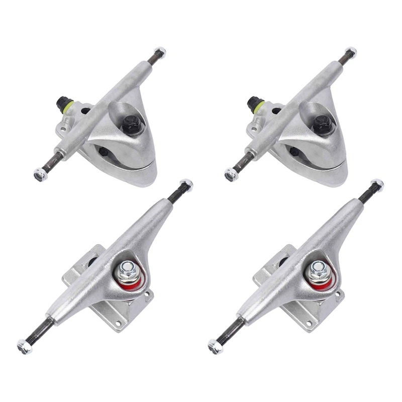 2Pcs 6.25Inch Longboard Truck Surf Skate Trucks Skateboard Trucks Longboard Truck Skateboard Bridge Bracket-Silver
2Pcs 6.25Inch Longboard Truck Surf Skate Trucks Skateboard Trucks Longboard Truck Skateboard Bridge Bracket-Silver