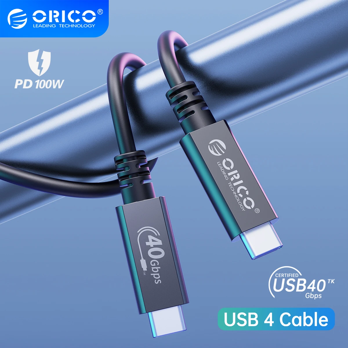 ORICO USB 4 кабель USB-IF сертифицированный USB C кабель HD 8K @ 60Hz PD100W Быстрая зарядка 40 Гбит/с передача данных для Macbook Thunderbolt 3
ORICO USB 4 кабель USB-IF сертифицированный USB C кабель HD 8K @ 60Hz PD100W Быстрая зарядка 40 Гбит/с передача данных для Macbook Thunderbolt 3