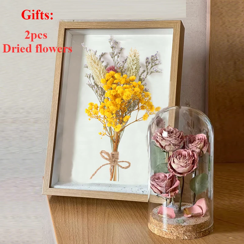 Two Pcs Creative 6/7 Inch Simple Hollow Picture Frame Three-dimensional DIY Dried Flower Doll Storage For Children's Gifts
Two Pcs Creative 6/7 Inch Simple Hollow Picture Frame Three-dimensional DIY Dried Flower Doll Storage For Children's Gifts