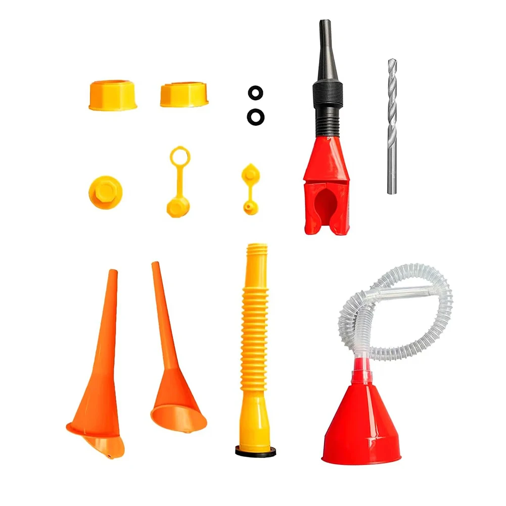 Car Gas Can Spout Nozzle Replacement Fuel Canister Nozzle Cap Kit With Gasket Plug Cap Vent Cap Funnel Kit Set
Car Gas Can Spout Nozzle Replacement Fuel Canister Nozzle Cap Kit With Gasket Plug Cap Vent Cap Funnel Kit Set