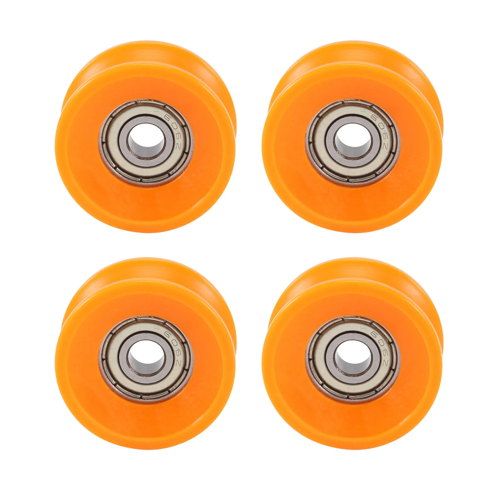 4Pcs 6X30X13mm Plastic Coated Sealed Bearings Steel 606ZZ Deep U Groove Guide Pulley Rail Ball Rolling Bearing Wheel
4Pcs 6X30X13mm Plastic Coated Sealed Bearings Steel 606ZZ Deep U Groove Guide Pulley Rail Ball Rolling Bearing Wheel