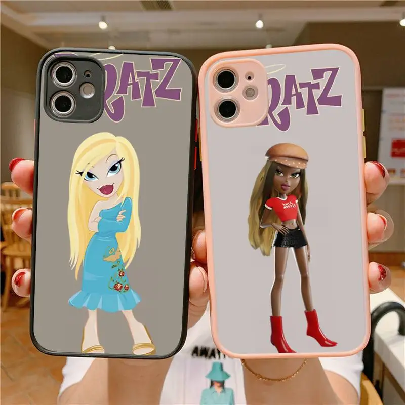 lovely Doll Bratz Phone Case for iPhone 14 11 12 13 Mini Pro Max 8 7 Plus X XR XS MAX Translucent Matte Cover
lovely Doll Bratz Phone Case for iPhone 14 11 12 13 Mini Pro Max 8 7 Plus X XR XS MAX Translucent Matte Cover