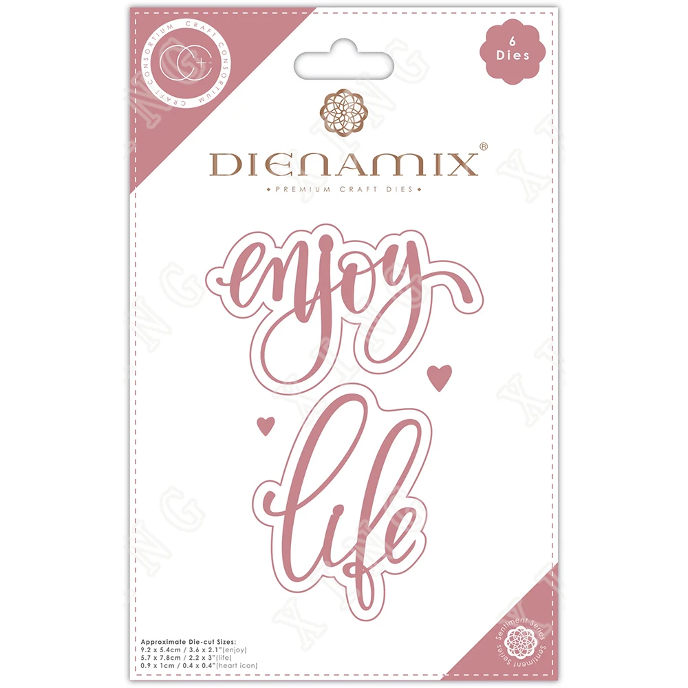 Enjoy Life 2022 New Arrival Metal Cutting Dies Scrapbook Diary Decoration Stencil Embossing Template Diy Greeting Card Handmade
Enjoy Life 2022 New Arrival Metal Cutting Dies Scrapbook Diary Decoration Stencil Embossing Template Diy Greeting Card Handmade