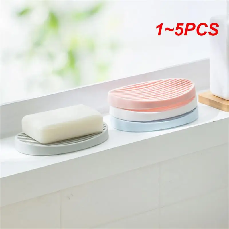 1~5PCS Soap Box Fashion Easily Drain Drain Silica Gel Not Easy To Slide Soap Holder Creative Bathroom Accessories Soap Tray
1~5PCS Soap Box Fashion Easily Drain Drain Silica Gel Not Easy To Slide Soap Holder Creative Bathroom Accessories Soap Tray