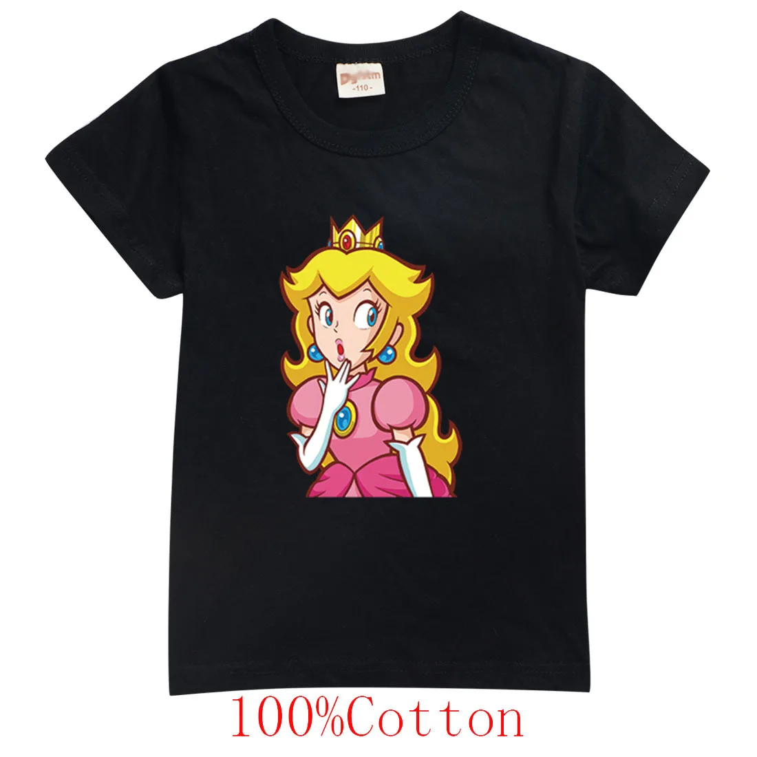 princess peach Clothes Kids Summer Leisure T-shirt Baby Boys Cartoon Tshirts Toddler Girls Short Sleeve Casual Tops
princess peach Clothes Kids Summer Leisure T-shirt Baby Boys Cartoon Tshirts Toddler Girls Short Sleeve Casual Tops