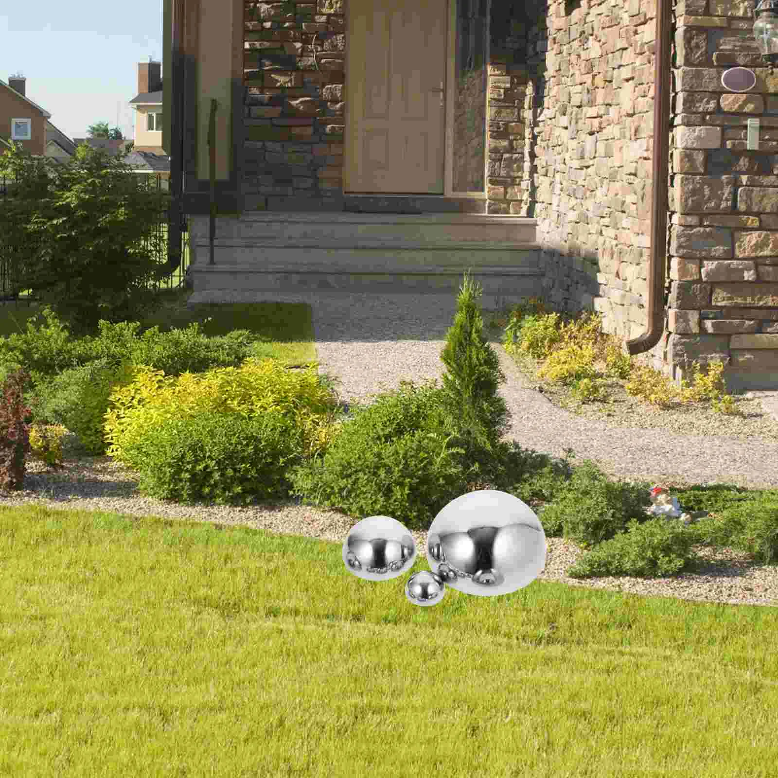Gazing Globes Garden Mirror Gazing Balls Decorative Stainless Steel Ball Shiny Half Sphere Sparkling Ornament Outdoor Decor
Gazing Globes Garden Mirror Gazing Balls Decorative Stainless Steel Ball Shiny Half Sphere Sparkling Ornament Outdoor Decor