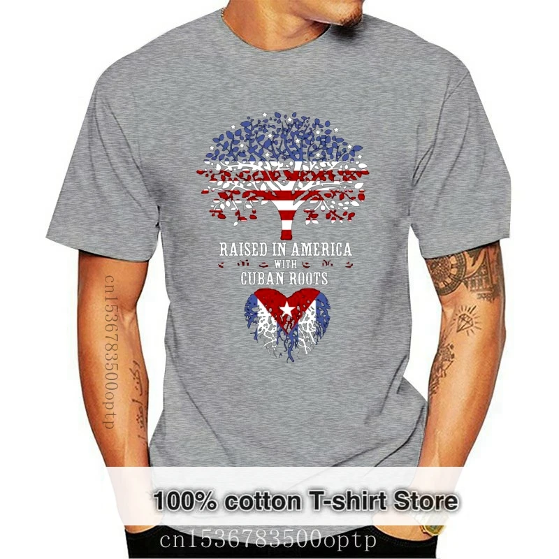 Мужская Винтажная футболка с коротким рукавом, креативная Футболка с принтом дерева и флага, мужские топы, футболка с кубинскими корнями, 2018
Мужская Винтажная футболка с коротким рукавом, креативная Футболка с принтом дерева и флага, мужские топы, футболка с кубинскими корнями, 2018