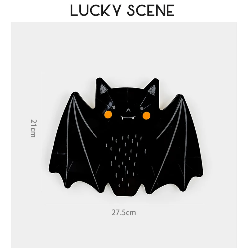 Бумажные тарелки на Хэллоуин Lucky Scene S01759
Бумажные тарелки на Хэллоуин Lucky Scene S01759