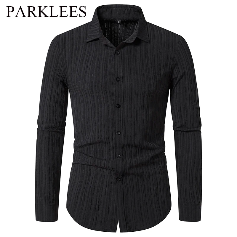100% Cotton Mens Black Shirts 2022 Brand New Long Sleeve Button Down Shirt Fashion Casual Textured Cotton Linen Shirt Hombre 2XL
100% Cotton Mens Black Shirts 2022 Brand New Long Sleeve Button Down Shirt Fashion Casual Textured Cotton Linen Shirt Hombre 2XL