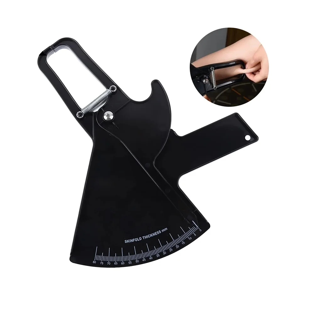 28*24*3cm Fat Thickness Measuring Tape Body Fat Caliper Adipometer Skinfold Measurement Weight Measure Tester
28*24*3cm Fat Thickness Measuring Tape Body Fat Caliper Adipometer Skinfold Measurement Weight Measure Tester