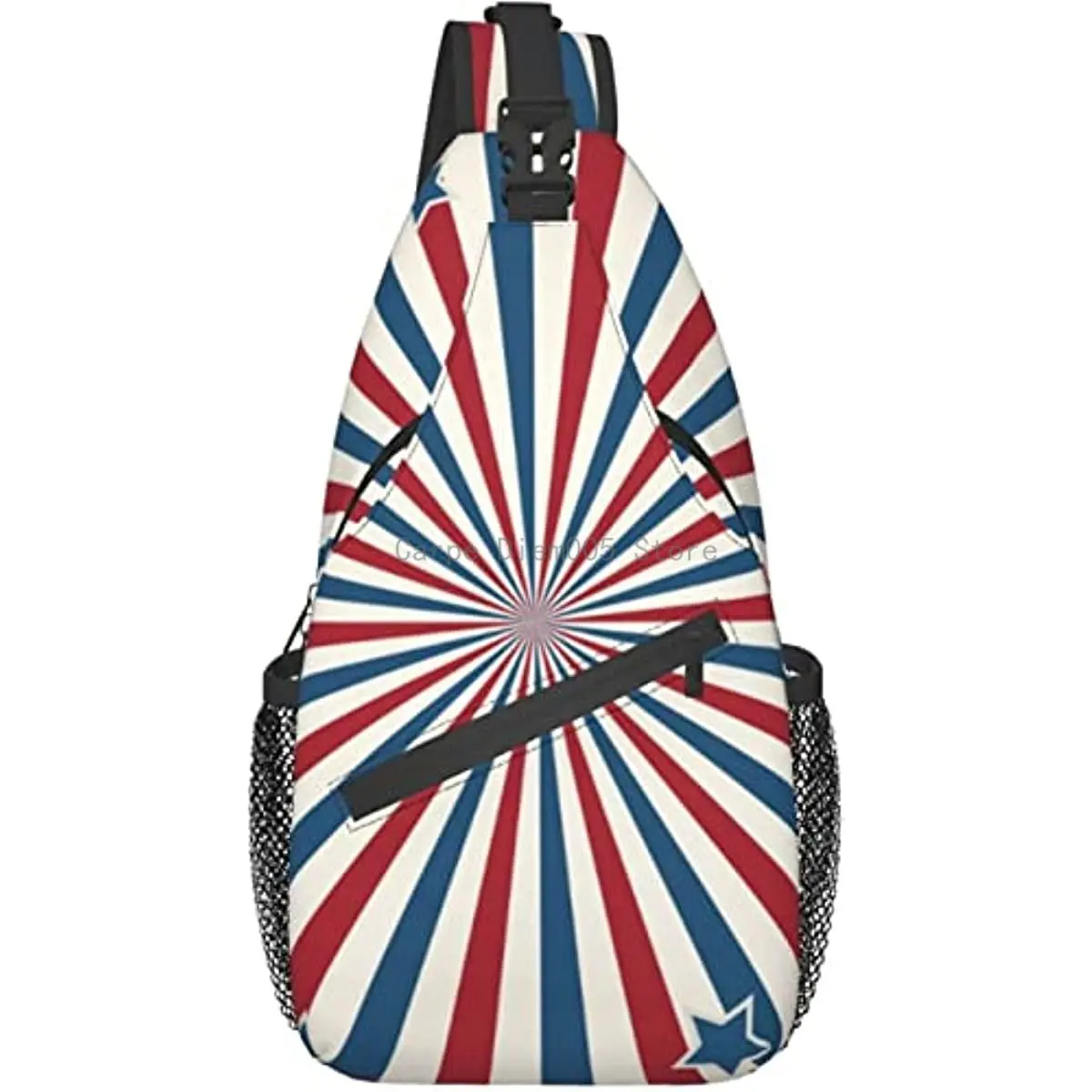 Sling Bag American Flag Patriotic Star Striped Hiking Daypack Crossbody Shoulder Backpack Travel Chest Pack for Men Women
Sling Bag American Flag Patriotic Star Striped Hiking Daypack Crossbody Shoulder Backpack Travel Chest Pack for Men Women