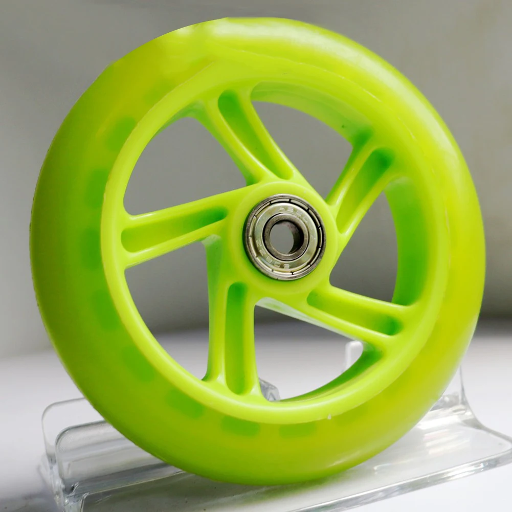 High Quality Scooter Wheel Wheels 125mm 2pcs 5 Inch Front Wheels Bearing Plastic Replacement For Training Wheels
High Quality Scooter Wheel Wheels 125mm 2pcs 5 Inch Front Wheels Bearing Plastic Replacement For Training Wheels