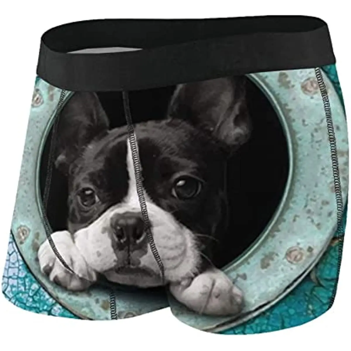 Men Short Boxer Briefs Cute Boston Terrier Soft Underpants Stretch Boxer Trunk with Pouch Boxershorts Men Polyester Print
Men Short Boxer Briefs Cute Boston Terrier Soft Underpants Stretch Boxer Trunk with Pouch Boxershorts Men Polyester Print