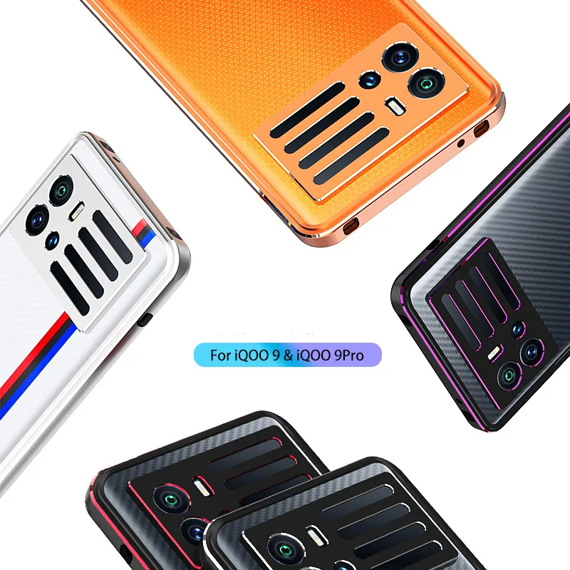 Bumper Case For Vivo iqoo 9 /9 Pro Aluminum metal Frame Game Cover case+carmera Protector
Bumper Case For Vivo iqoo 9 /9 Pro Aluminum metal Frame Game Cover case+carmera Protector