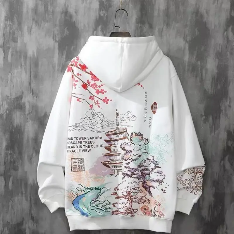 Chinese Style Men Hoodie Plus Velvet Harajuku Style Sweatshirt Loose Hoodie Trendy Brand Hip-Hop Student Hoodie Men
Chinese Style Men Hoodie Plus Velvet Harajuku Style Sweatshirt Loose Hoodie Trendy Brand Hip-Hop Student Hoodie Men