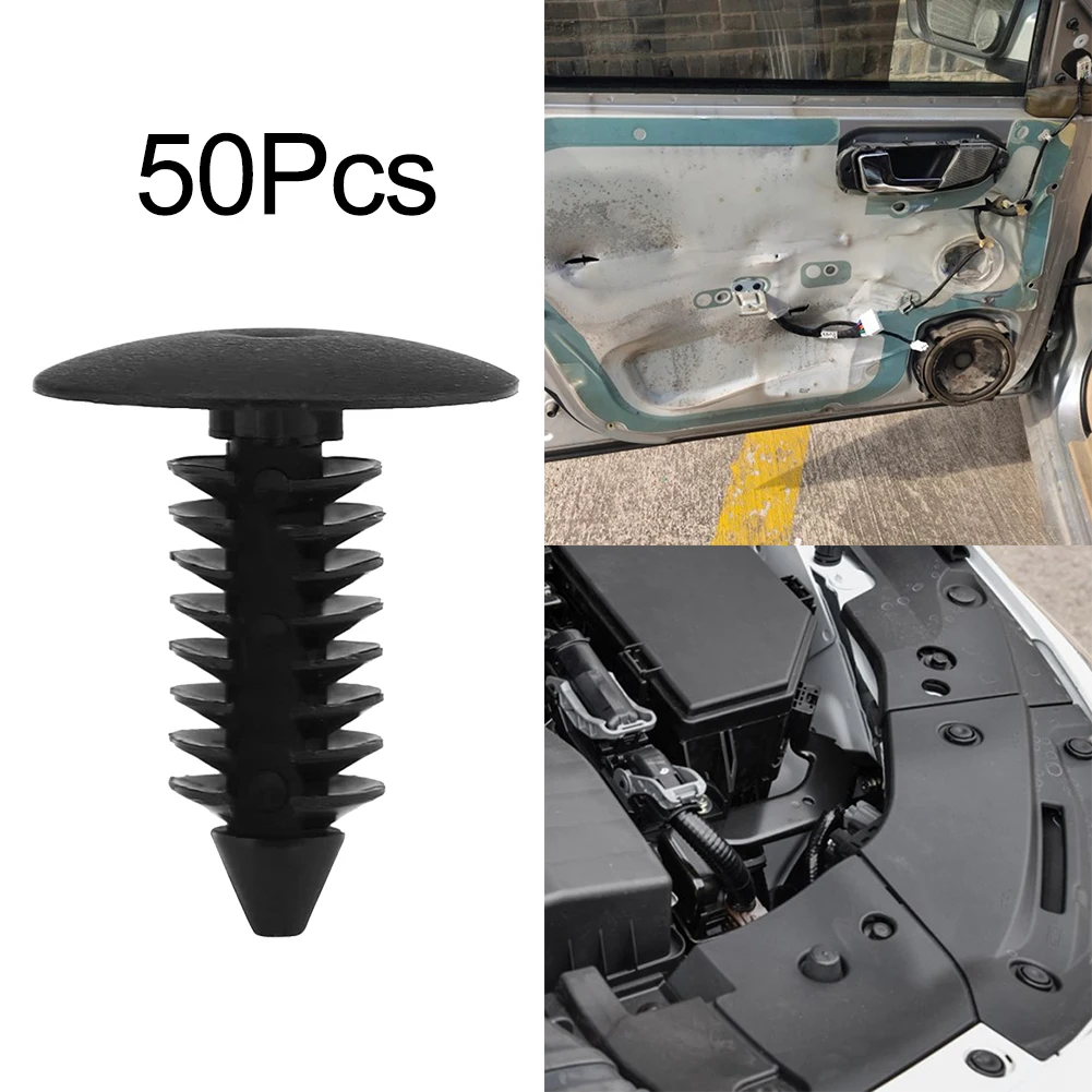 50pcs 7.8mm Plastic Car Interior Rivets Fastener Retainer Clips Universal The Plastic Fastener Clips Are Widely Used
50pcs 7.8mm Plastic Car Interior Rivets Fastener Retainer Clips Universal The Plastic Fastener Clips Are Widely Used