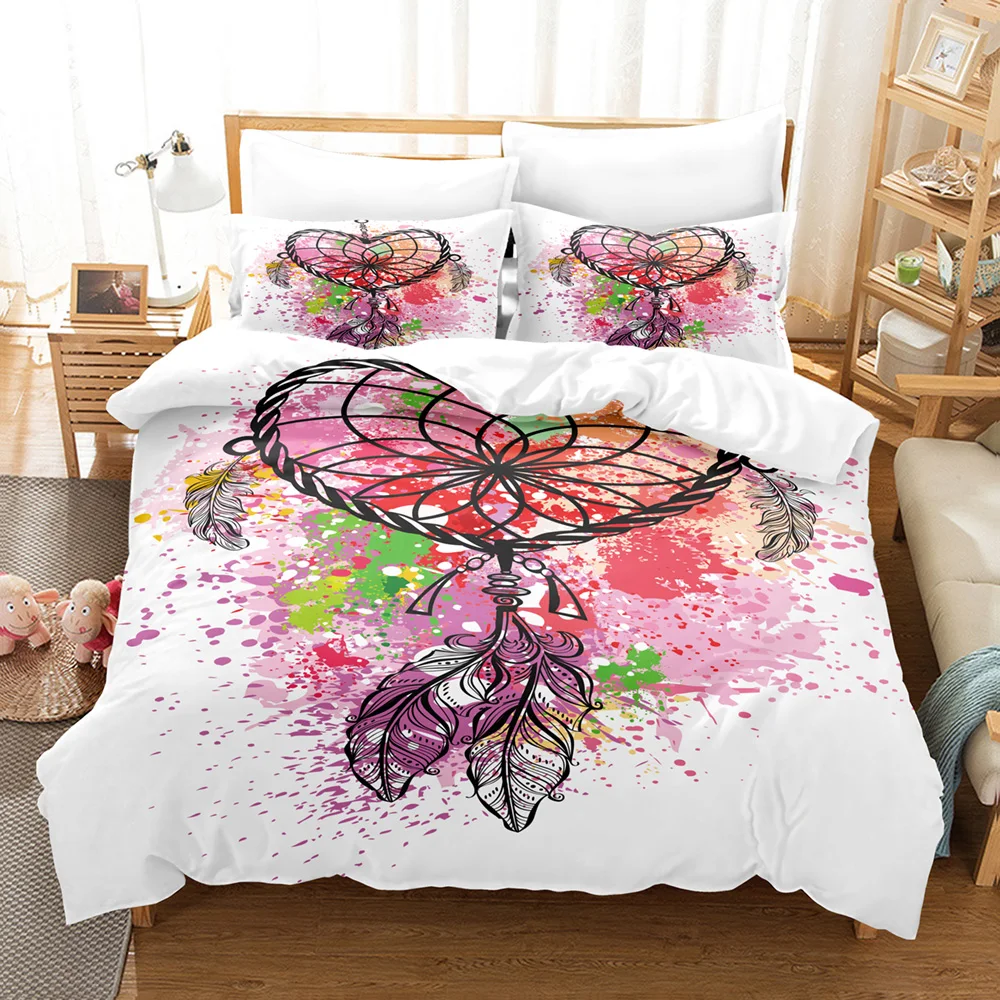 Shop Monternet Bedding Set Single Twin Full Queen King Size Feather wind chimes Bed Set Aldult Kid Bedroom Duvetcover Sets
Shop Monternet Bedding Set Single Twin Full Queen King Size Feather wind chimes Bed Set Aldult Kid Bedroom Duvetcover Sets