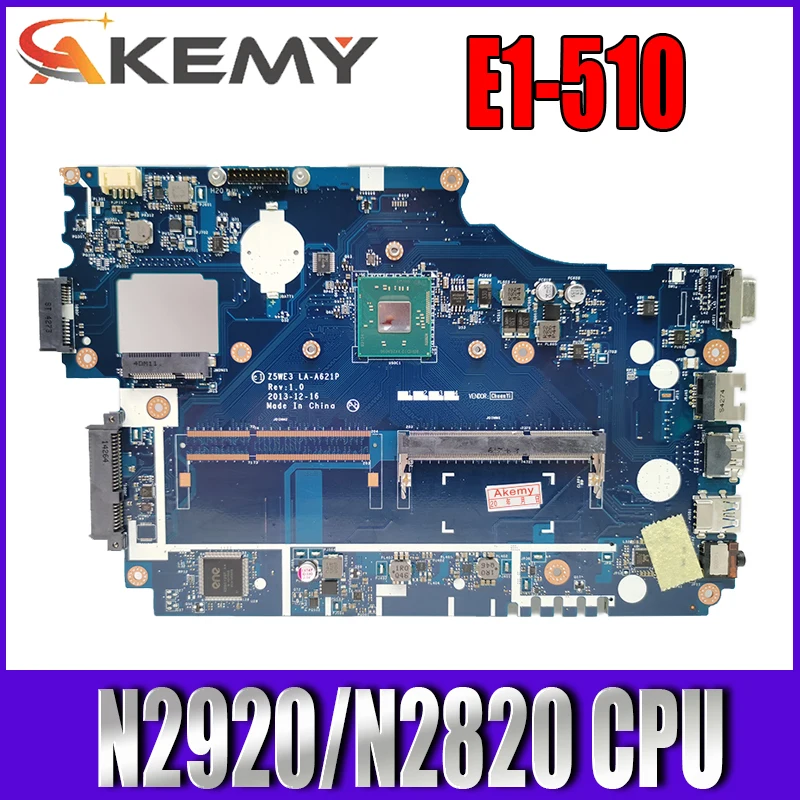 For Acer Aspire E1-510 E1-510-2500 laptop motherboard Z5WE3 LA-A621P motherboard N2920/N2820 BGA Test OK Mainboard
For Acer Aspire E1-510 E1-510-2500 laptop motherboard Z5WE3 LA-A621P motherboard N2920/N2820 BGA Test OK Mainboard