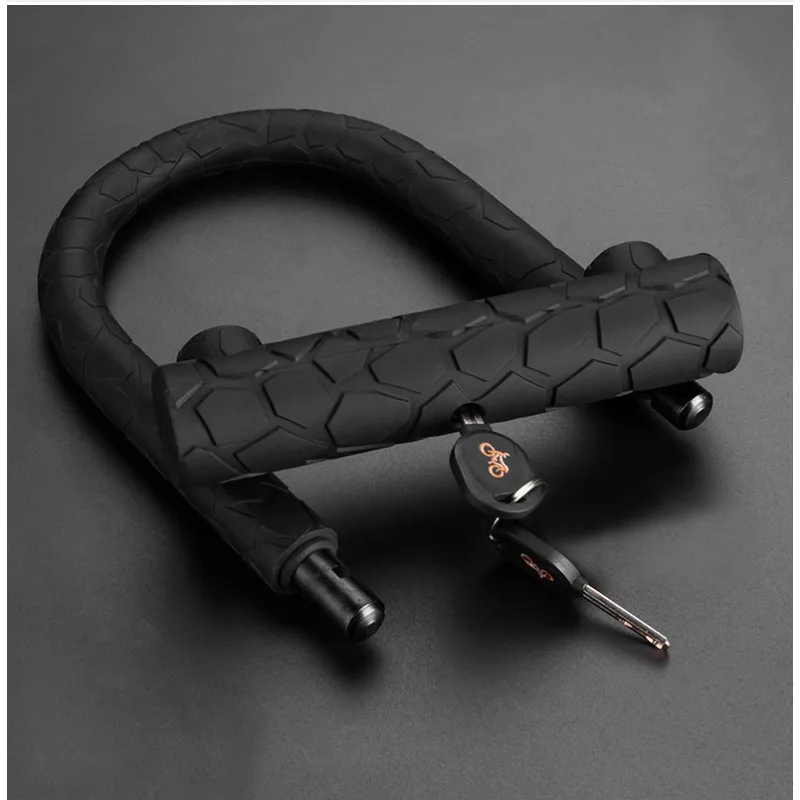 Bike U Lock Heavy Duty Combination Bicycle with Sturdy Mounting Bracket and Key Double Headed Anti Theft Bicycle Secure Locks
Bike U Lock Heavy Duty Combination Bicycle with Sturdy Mounting Bracket and Key Double Headed Anti Theft Bicycle Secure Locks