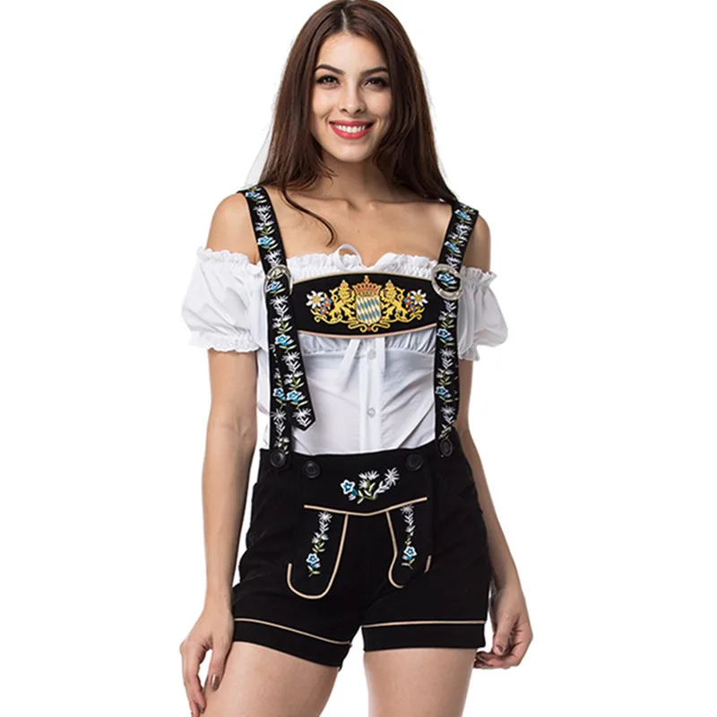 Halloween Costume German Women's Beer Suit Bartender Costume Halloween Maid Costume Bar Night Work Clothes cosplay
Halloween Costume German Women's Beer Suit Bartender Costume Halloween Maid Costume Bar Night Work Clothes cosplay