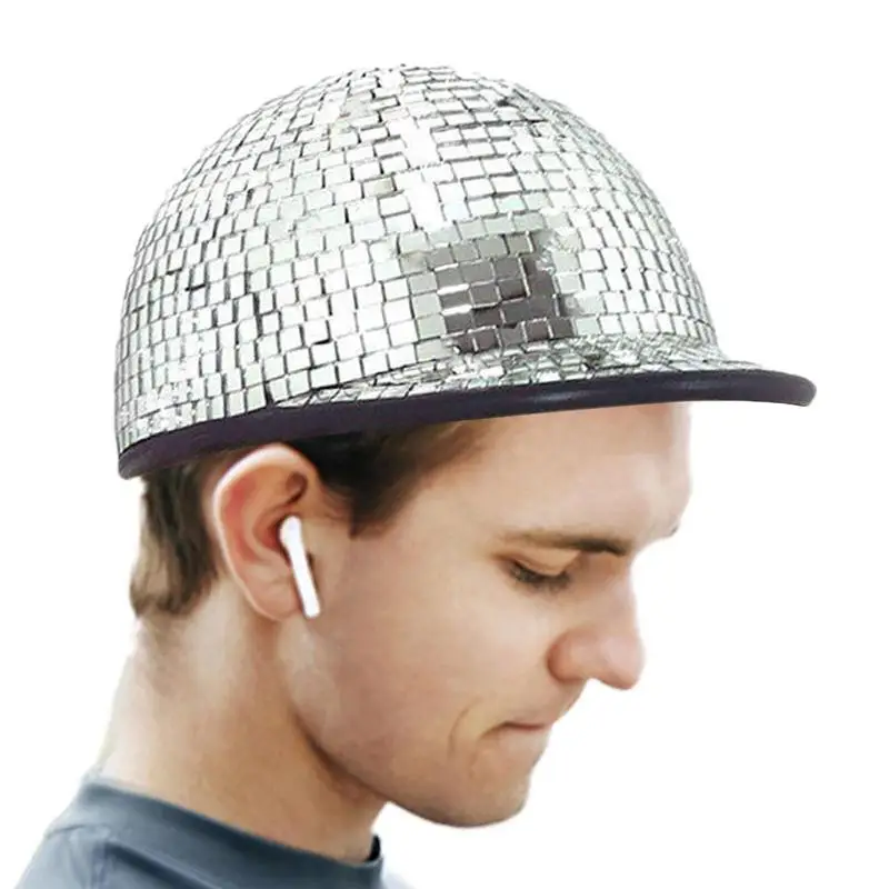 Disco Ball Hard Hat Disco Party Decoration Glitter Cowboy Hat Novelty Favor Supplies Disco Costume Outfit Accessories
Disco Ball Hard Hat Disco Party Decoration Glitter Cowboy Hat Novelty Favor Supplies Disco Costume Outfit Accessories