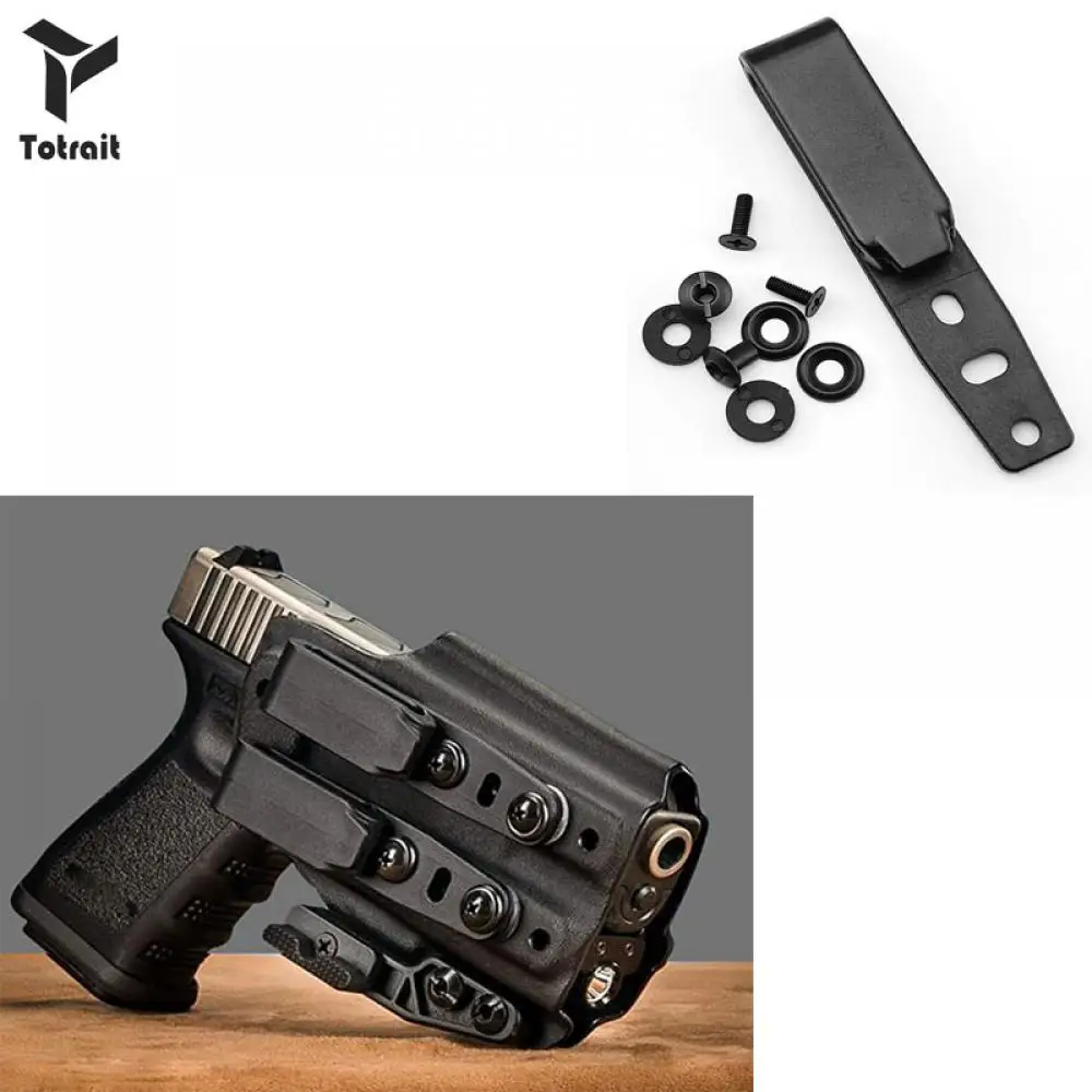 TOtrait New Waist Clip Accessories Scabbard Back Holster Clip Kydex Material Hunting Gun Accessories
TOtrait New Waist Clip Accessories Scabbard Back Holster Clip Kydex Material Hunting Gun Accessories
