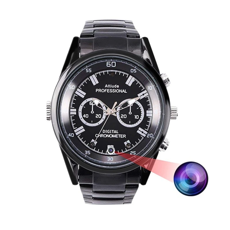 Creative Wristwatch with Night Vision Full 1080P Invisible Video Recorder Drop Shipping
Creative Wristwatch with Night Vision Full 1080P Invisible Video Recorder Drop Shipping