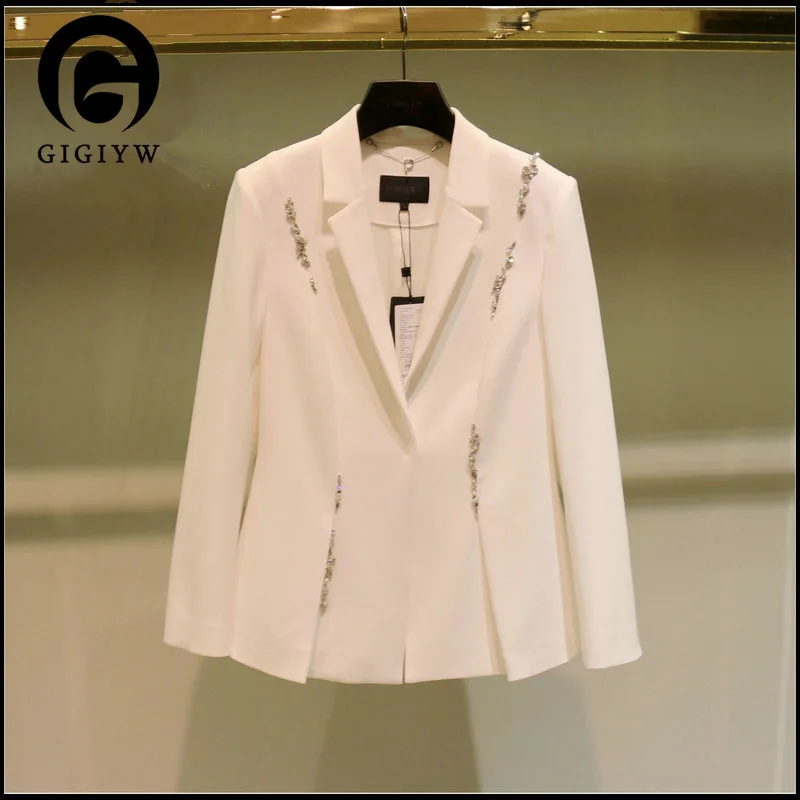 GIGIYW same model shopping style slim fitting, industry, bead blazer Women autumn 2022 new
GIGIYW same model shopping style slim fitting, industry, bead blazer Women autumn 2022 new