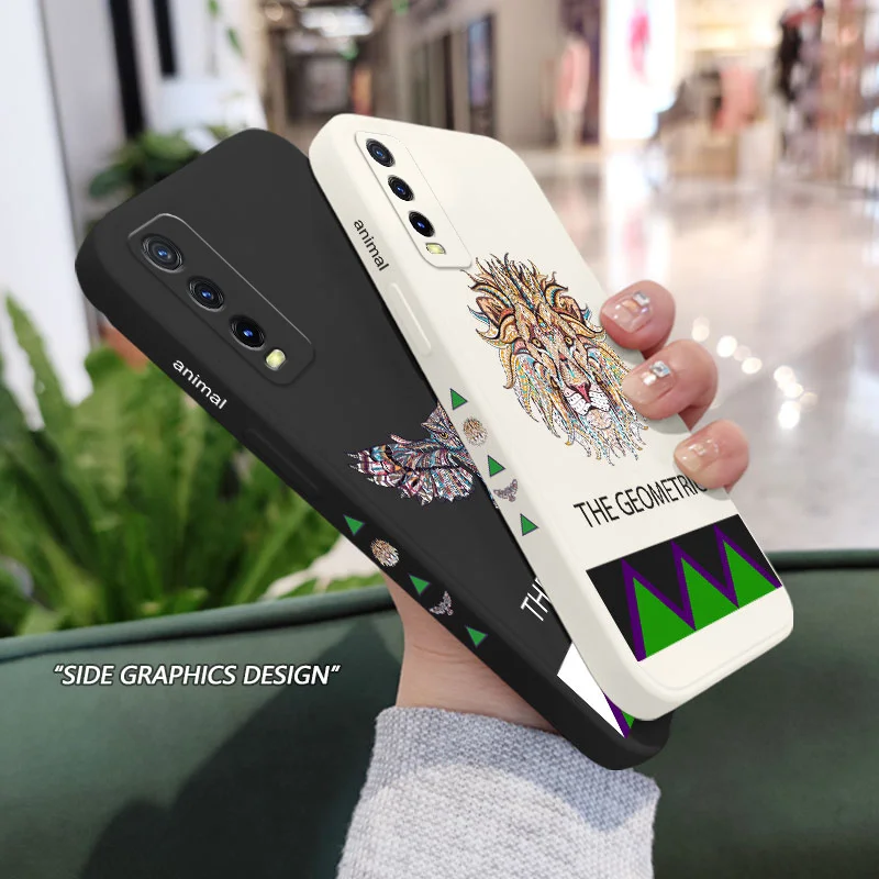 Geometric Lion Phone Case For VIVO Y20 Y20i Y20S Y12S Y30 Y33S Y12 Y15 Y17 Y19 Y21 S1 Pro Y91 Y93 Y95 Silicone Cover
Geometric Lion Phone Case For VIVO Y20 Y20i Y20S Y12S Y30 Y33S Y12 Y15 Y17 Y19 Y21 S1 Pro Y91 Y93 Y95 Silicone Cover