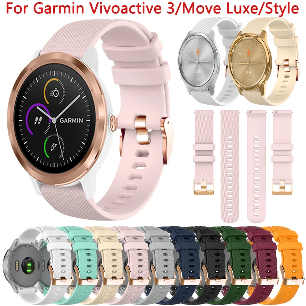Силиконовый ремешок 20 мм для наручных часов Garmin Vivoactive 3 HR Benz Move 3 Luxe Style Correa браслет Forerunner 245 55 158 ремешок браслет
Силиконовый ремешок 20 мм для наручных часов Garmin Vivoactive 3 HR Benz Move 3 Luxe Style Correa браслет Forerunner 245 55 158 ремешок браслет
