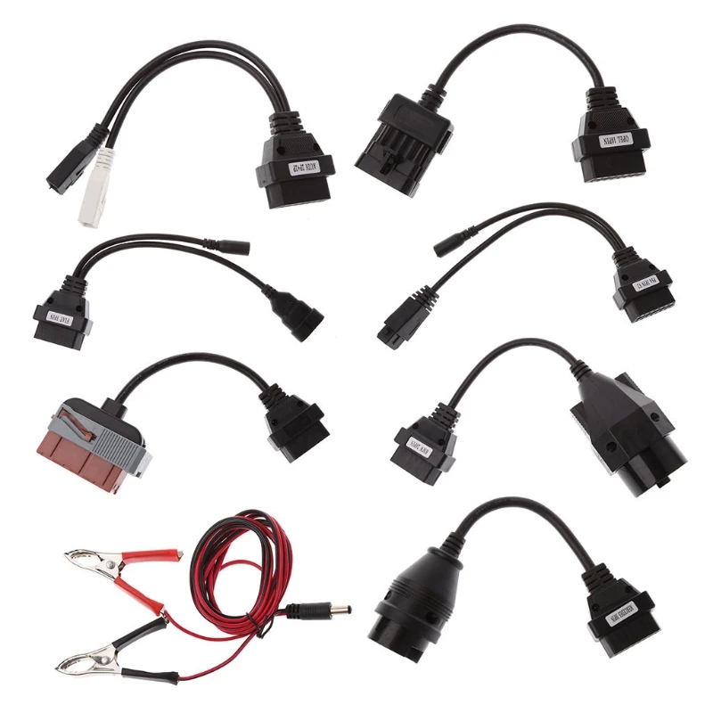 

8 Pcs OBD OBDII Cables For CDP TCS for HD Pro for cars Diagnostic Interface Scan Drop Shipping