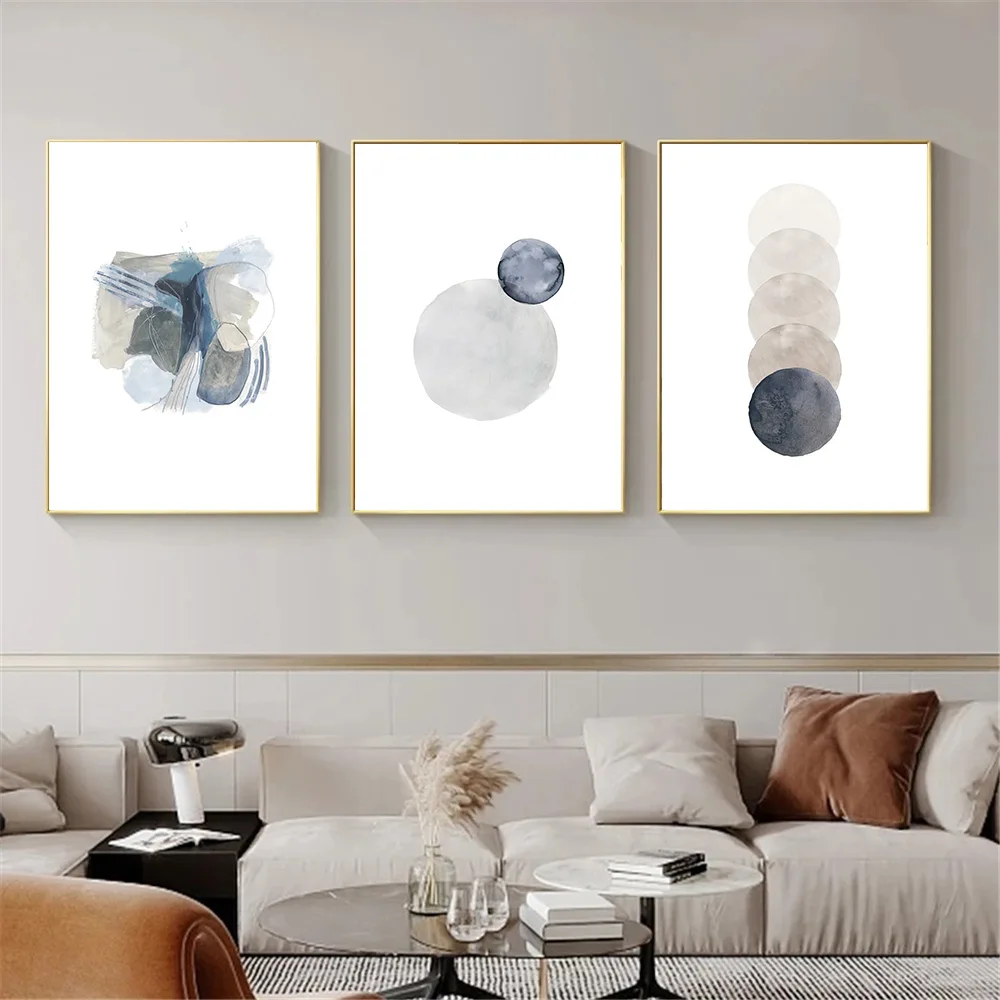Abstract Geometry Color Block Wall Art Poster And Print Blue Beige Round Shape Canvas Painting Nordic Pictures Living Room Decor
Abstract Geometry Color Block Wall Art Poster And Print Blue Beige Round Shape Canvas Painting Nordic Pictures Living Room Decor