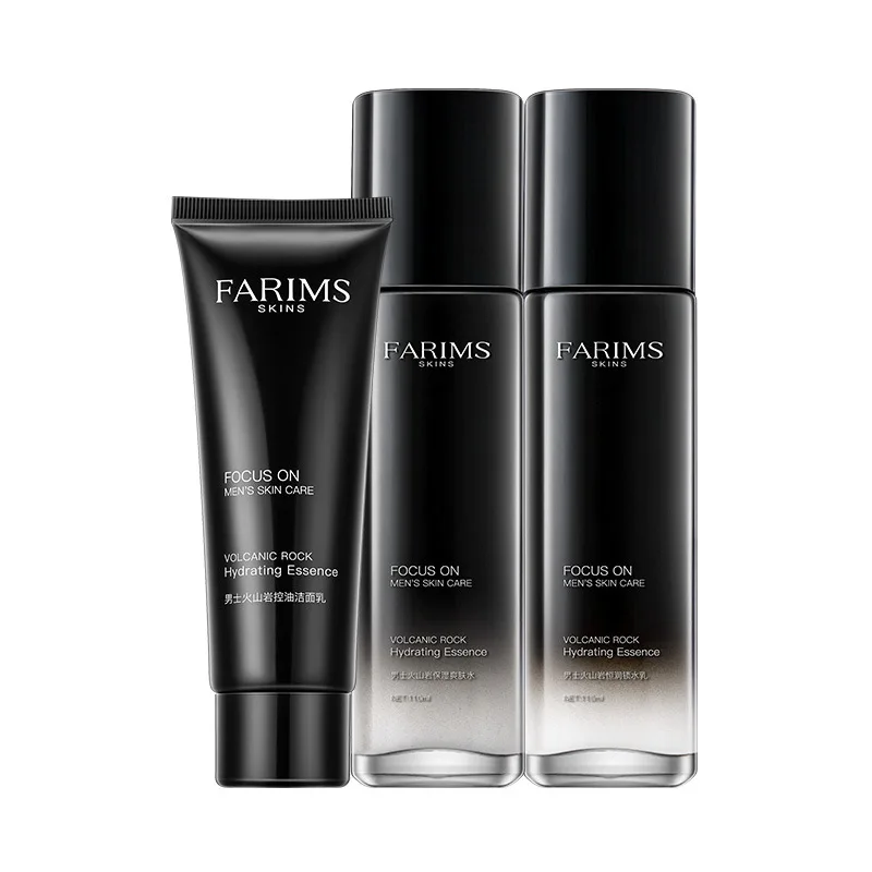 Men Skin Care Sets Facial Cleanser Toner Moisturizer Volcanic Rock Deep Cleansing Face Care Box Skincare Face Gift Set For Man
Men Skin Care Sets Facial Cleanser Toner Moisturizer Volcanic Rock Deep Cleansing Face Care Box Skincare Face Gift Set For Man