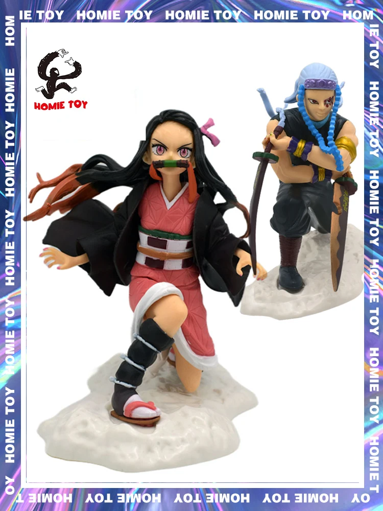 2PCS Anime Demon Slayer Figure Hashira Kamado Nezuko PVC Action Figurine Collectible Doll Figure Toy Free Shipping Items
2PCS Anime Demon Slayer Figure Hashira Kamado Nezuko PVC Action Figurine Collectible Doll Figure Toy Free Shipping Items