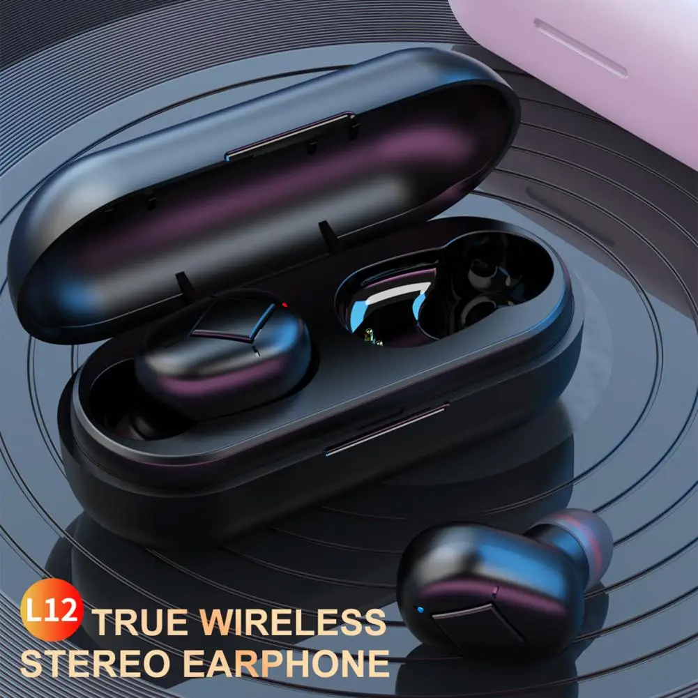 L12 TWS True Wireless Stereo Bluetooth-compatible 5.0 Earphones Noise Reduction Wireless Mini Stereo In-ear Earbuds for Sports
L12 TWS True Wireless Stereo Bluetooth-compatible 5.0 Earphones Noise Reduction Wireless Mini Stereo In-ear Earbuds for Sports