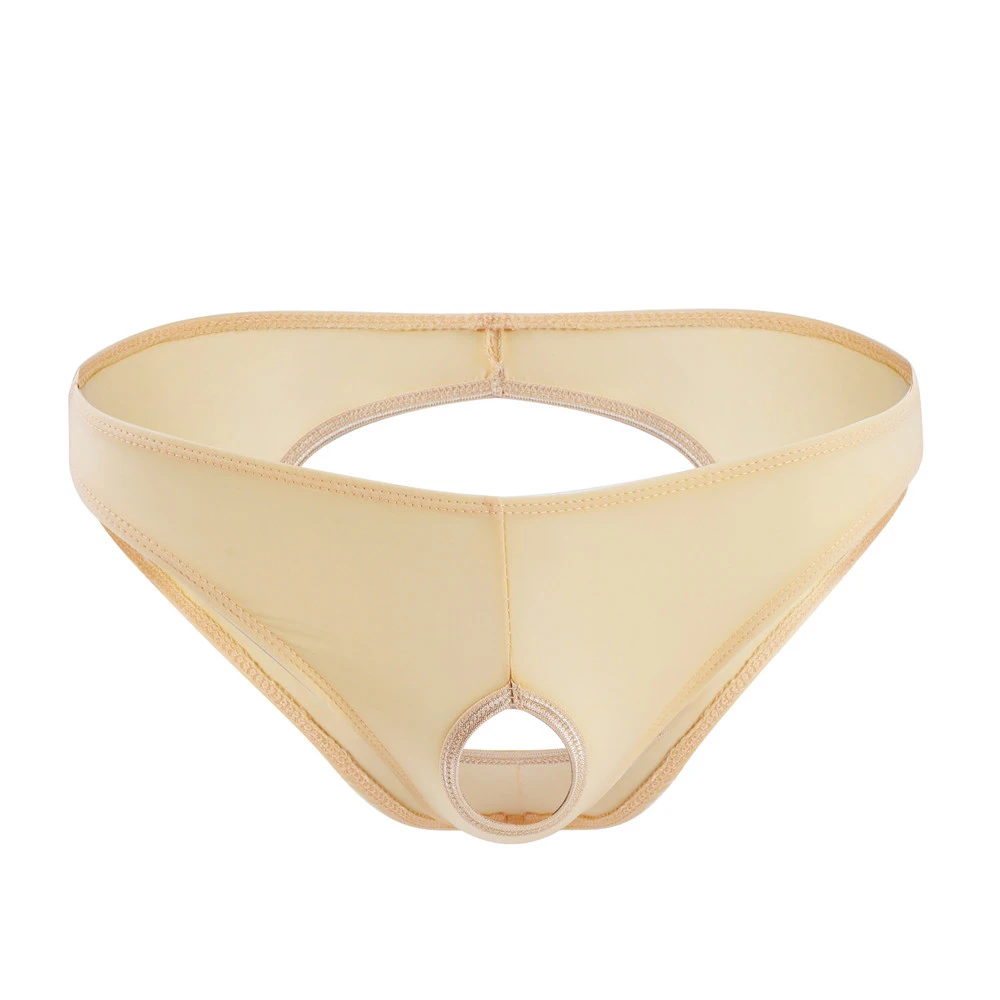 Front O-ring Underwear Men Sexy See Through Briefs Open Crotch Underpants T-Back Thong Lingerie Hollow Out Exposed Butt Panties
Front O-ring Underwear Men Sexy See Through Briefs Open Crotch Underpants T-Back Thong Lingerie Hollow Out Exposed Butt Panties