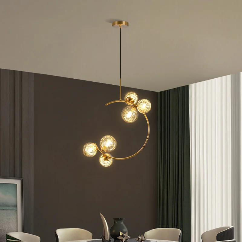 Pendant Lights Glass spherical ceiling Nordic design interior decoration lamps very suitable for bedrooms bars or restaurants
Pendant Lights Glass spherical ceiling Nordic design interior decoration lamps very suitable for bedrooms bars or restaurants