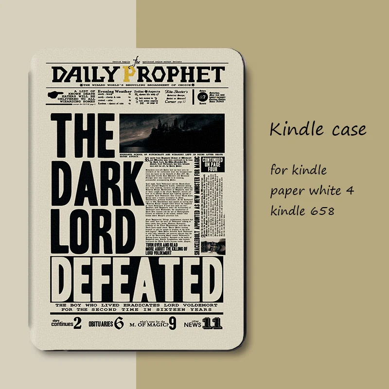 For Kindle Paperwhite 4 2018 Cover English Daily Newspaper for Case Kindle 10th Generation Kindle 658 Etui Funda Capa
For Kindle Paperwhite 4 2018 Cover English Daily Newspaper for Case Kindle 10th Generation Kindle 658 Etui Funda Capa
