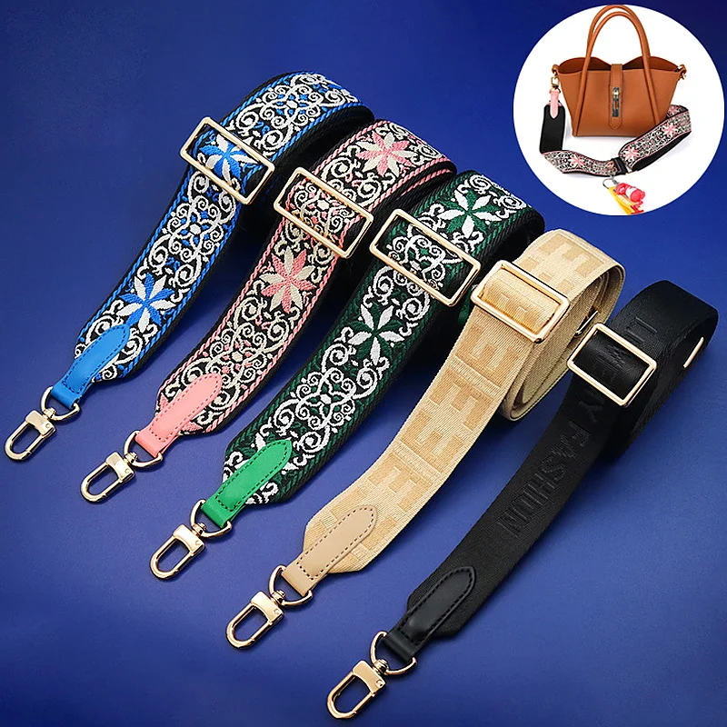 Handbag Straps Long Shoulder Strap Bag Accessories Ethnic Style Adjustable Replacement Fashion DIY 3.6cm Wide
Handbag Straps Long Shoulder Strap Bag Accessories Ethnic Style Adjustable Replacement Fashion DIY 3.6cm Wide