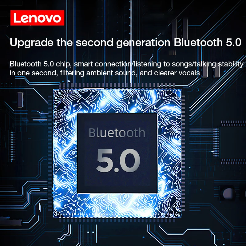 Bluetooth-наушники Lenovo X3 с костной проводимостью водонепроницаемые микрофоном |