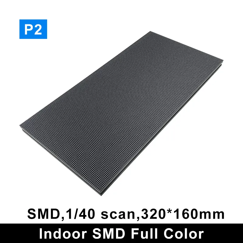 

P2 Indoor LED Screen Panel Module 320*160mm 3in1 SMD P2 Indoor Full Color LED Display Panel Module