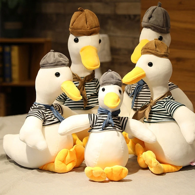 Plush Soft Stuffed Duck Doll Kids Girls Painter Cartoon Delicate Goose Doll Toy
Plush Soft Stuffed Duck Doll Kids Girls Painter Cartoon Delicate Goose Doll Toy