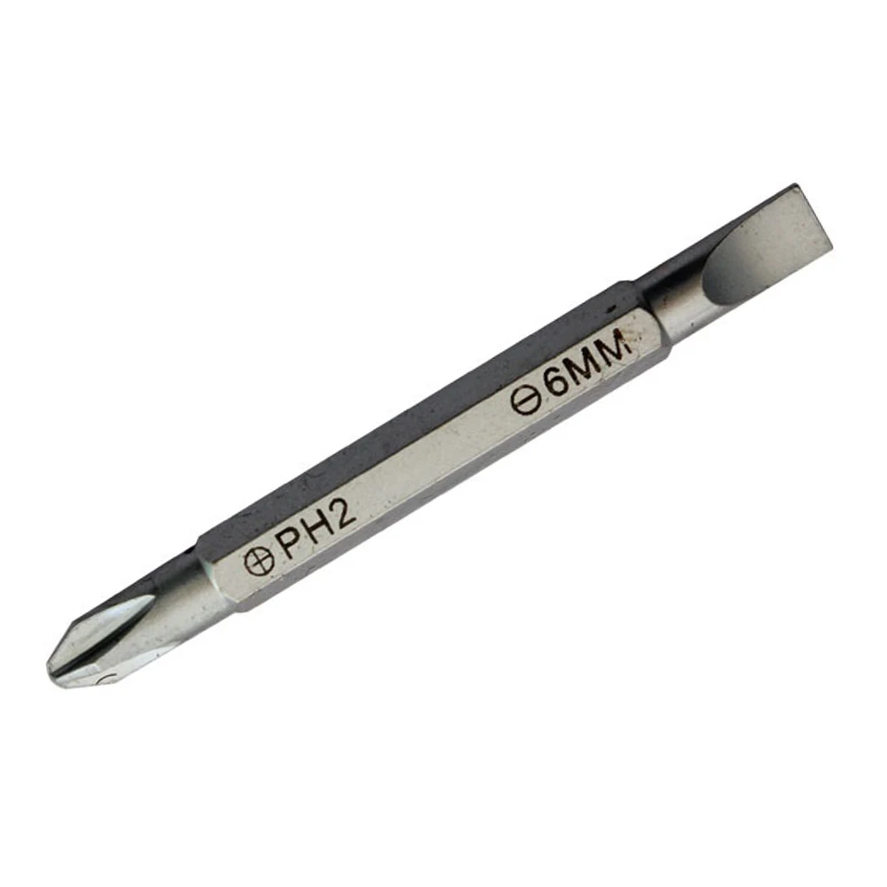 Scrwdriver PH2 SL6 Slotted Cross Double Head Short Handle Interchangeable 70mm For Home Improvement Repairing Manual Tools
Scrwdriver PH2 SL6 Slotted Cross Double Head Short Handle Interchangeable 70mm For Home Improvement Repairing Manual Tools