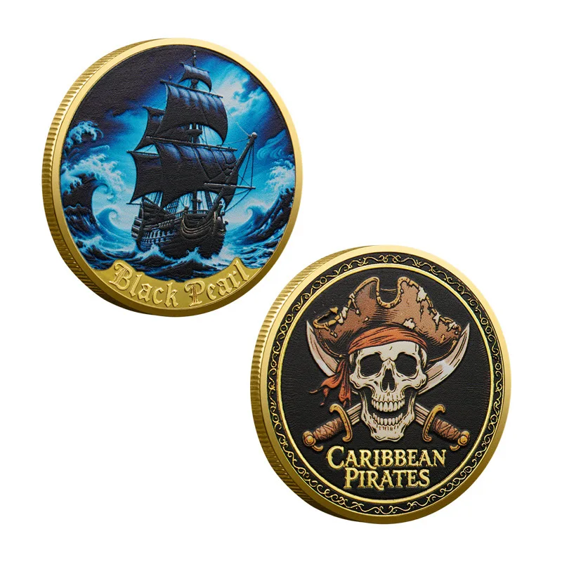 Карибская пиратская монета
Карибская пиратская монета