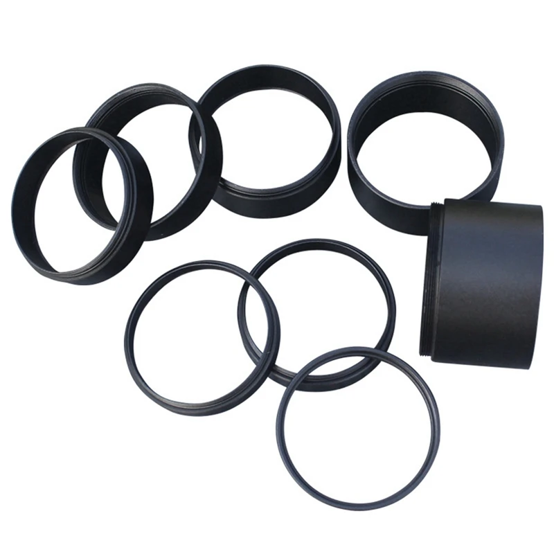 

2X M48X0.75 Focal Extension Tube Kit 3/5/7/10/12/15/20/30Mm For Astronomical Telescope Photography T2 Extending Ring