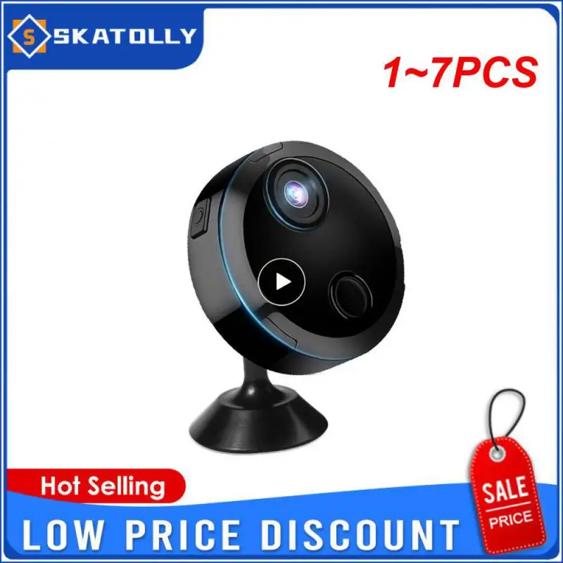 1~7PCS WiFi Mini Camera 1080p HD Night Version Voice Video Security Wireless Micro Camcorders Surveillance Net Cam Smart Home
1~7PCS WiFi Mini Camera 1080p HD Night Version Voice Video Security Wireless Micro Camcorders Surveillance Net Cam Smart Home