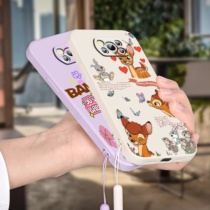 Disney Fawn Bambi Cool Cute Phone Case For Xiaomi Mi Poco X4 X3 C40 C3 M4 M3 F4 F3 GT Pro NFC 5G Soft Cover Liquid Rope Funda
Disney Fawn Bambi Cool Cute Phone Case For Xiaomi Mi Poco X4 X3 C40 C3 M4 M3 F4 F3 GT Pro NFC 5G Soft Cover Liquid Rope Funda