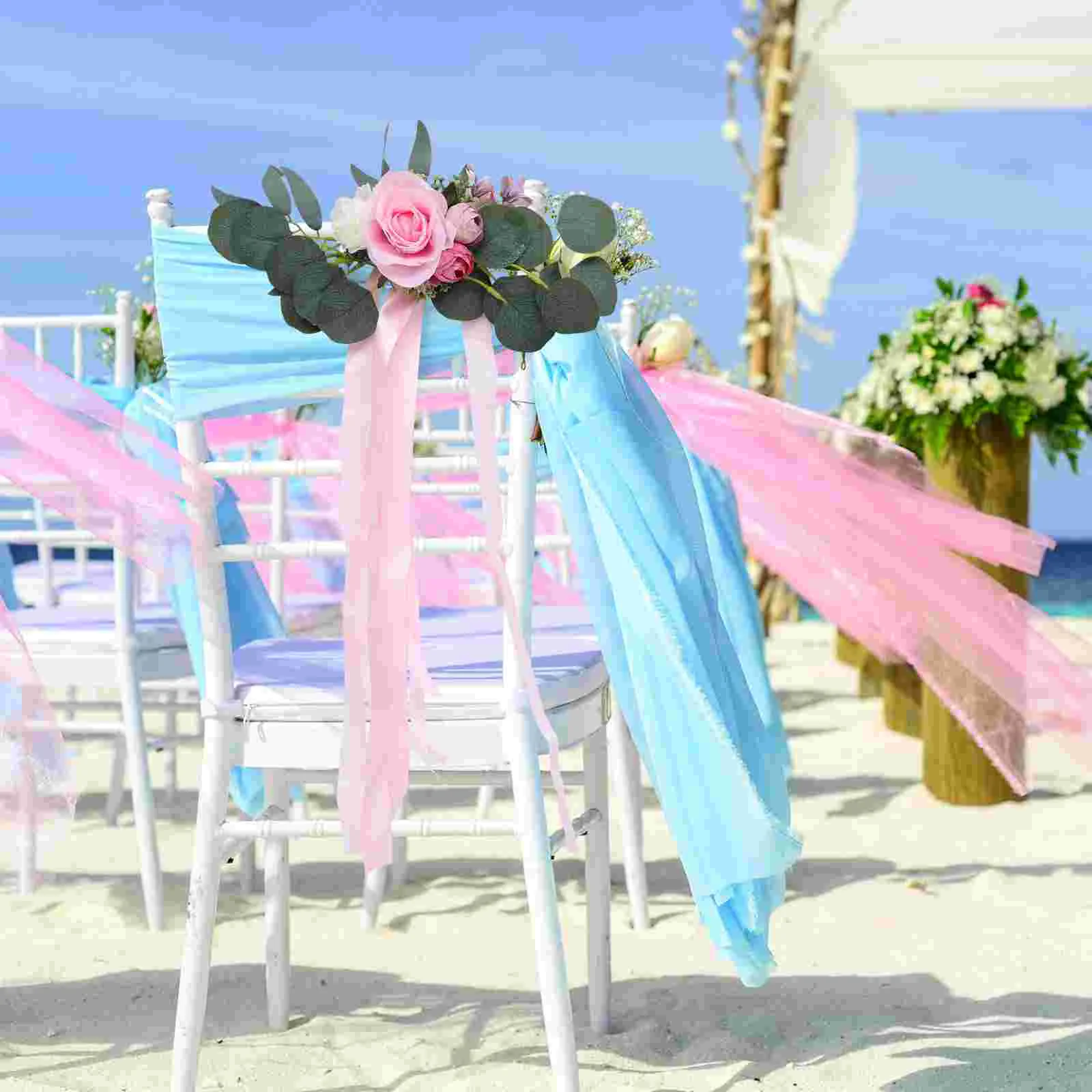 Wedding Chair Decorations Flower Aisleceremony Flowersdecor Ornament Decoration Reception Bows Arch Romantic Groombride Cake
Wedding Chair Decorations Flower Aisleceremony Flowersdecor Ornament Decoration Reception Bows Arch Romantic Groombride Cake