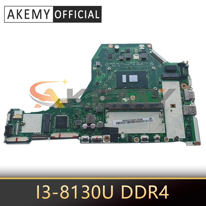 For Acer aspire A515-51 A517-51G Laptop motherboard C5V01 LA-E891P with I3-8130U DDR4 100% Fully Tested NBGSW11001 NB.GSW11.001
For Acer aspire A515-51 A517-51G Laptop motherboard C5V01 LA-E891P with I3-8130U DDR4 100% Fully Tested NBGSW11001 NB.GSW11.001