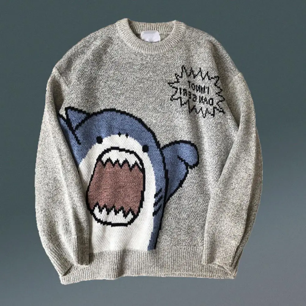 Long Sleeve Trendy Stretchable Men Sweater Warm Student Sweater Cartoon for Dating
Long Sleeve Trendy Stretchable Men Sweater Warm Student Sweater Cartoon for Dating
